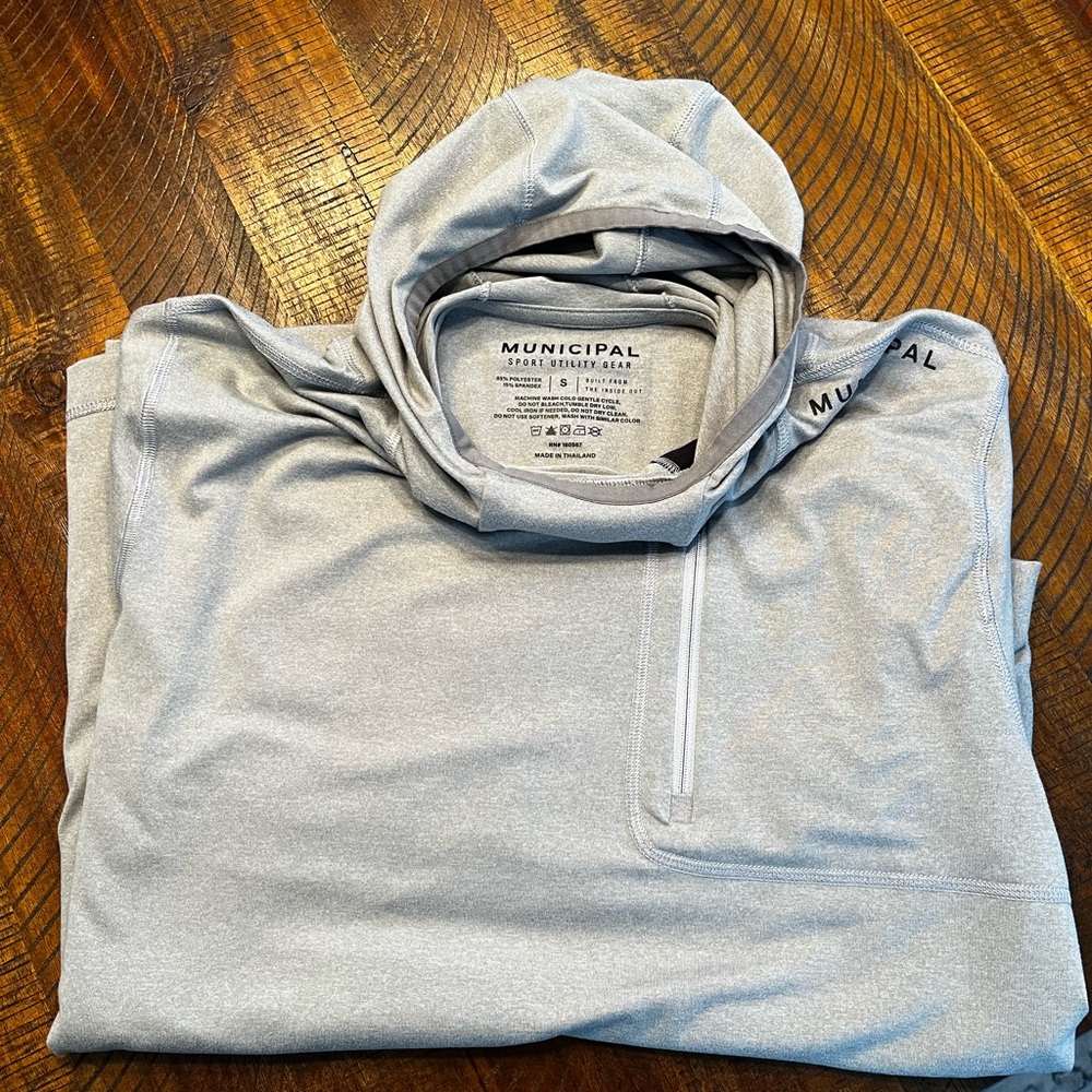 Municipal Gray Men's Hoodie